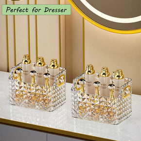 Makeup Organizer With 2 Brush Holder Cosmetic Brushes Storage/kr-1179