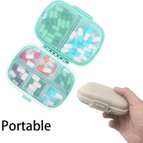 8 Compartments Travel Pill Organizer/kr-1164