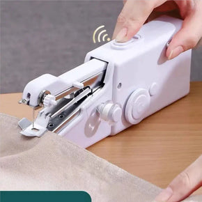 Mini Handheld Sewing Machine Portable Electric Hand Sewing Machine Quick Repairing Suitable for Home Travel Clothes Cloth Curtain/kn-242