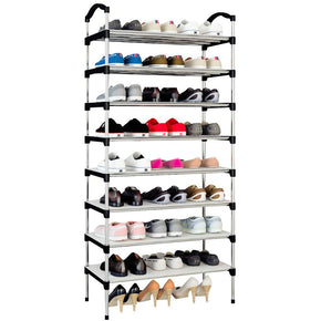 8-Layer Shoe Rack With Handrail - Elevate Your Shoe Organization / YH9906/kn-162