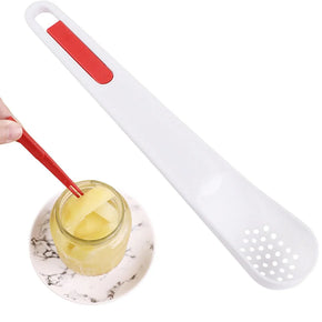 2-In-1 Portable Small Slotted Spoon & Fork/kq599