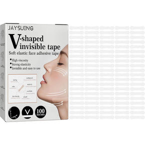 100PCS V Shaped Invisible Tape Face Lift Tape\kq291