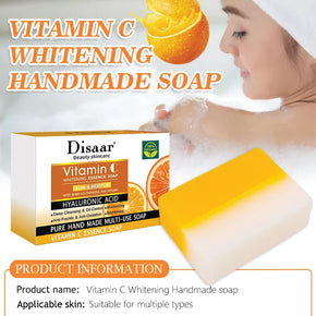 Disaar Vitamin C Essence Soap Deep Cleansing Facial Soap/kq093