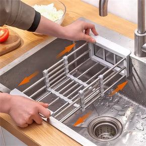 Multifunctional Drain Rack Kitchen Stainless Steel Shelving