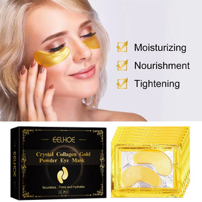 EELHOE Collagen Golden Eye Mask Firming Line Eye Patch/kq236