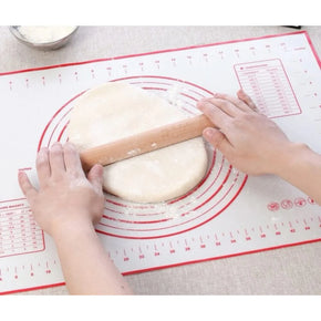 Non-Stick Non-Slip Silicone Dough Mat Perfect Dough Straightening Mat With Reusable Scales/kq419