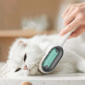 Clean Hair Removing Comb Sticky Brush For Cats Dog Cuddles, Pet Hair Remover With Wet Wipes For Long & Short Haired/KN-292