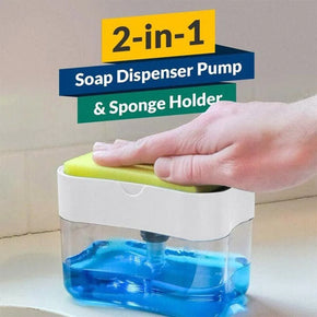 Soap Pump Dispenser And Sponge /8680913060821