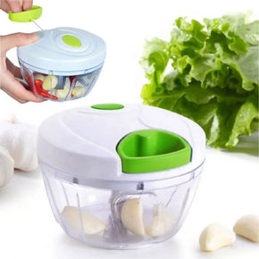 Easy Spin Quick Cutter - Vegetable Fruit Nut Onion Chopper, Hand Meat Grinder Mixer Food Processor Food Processer, Choppers, Chopper Vegetable Cutter, Vegetable Tools/6973822450244