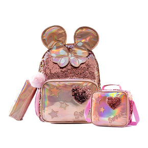 3 IN 1 Backpack Set for Girls/11903-3