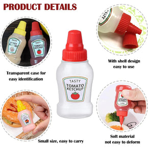 Mini Sauce Bottle 2 Pcs/kr-768