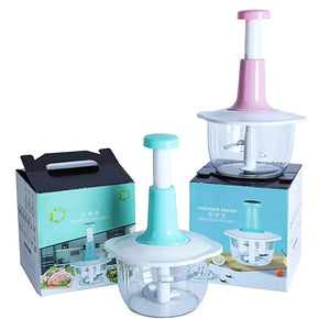 Household Food Multi Functional Manual Vegetables Cutter Meat Slicer Meat Cutter 2L/kr-020