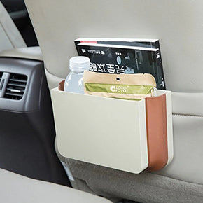 Car Seat Organizer And Dustbin Convenient Portable Trash Storage Solution For Your Car/kr-081