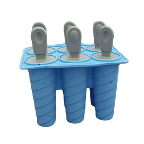 Silicone Ice Cream Popsicle Molds Silicone 6 Pieces/kq524