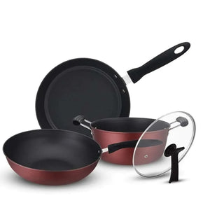 Non-Stick Frying Pan Non Stick Cookware Sets Set 3 Pcs/kr-036