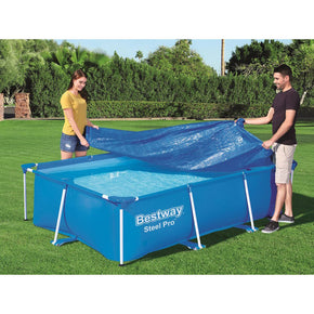 Shop Online Flowclear Bestway 58105 Cover pool frame 174 x 264 cm - Karout Online Shopping In lebanon