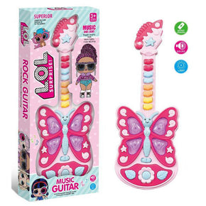 Lol Guitar /light And Music Fuchsia Toys & Baby