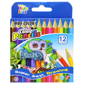 MBA Color Mini colour Pencils (12 Pcs) / 9015-12