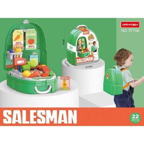 Sales Man Plastic Box.