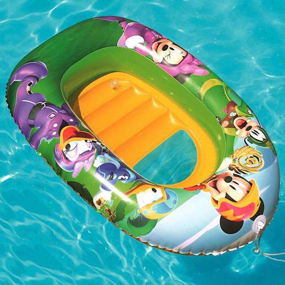 Bestway Disney - Mickey Mouse Clubhouse Inflatable Kiddie Raft/Boat ...