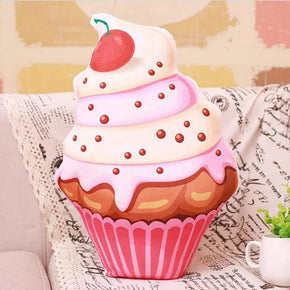 3D Cupcake Pillow.