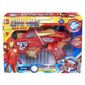 Iron Man Soft Bullet Blaster Super Gun.