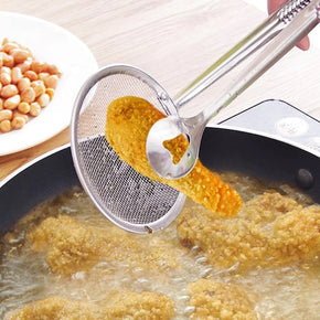 2 In 1 Strainer Spoon With Clip  Multi-Functional Clip Kitchen Tools/22fk181