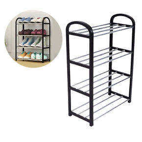 4 Layer Shoe Stand Stackable Shoe Rack Organizer Storage Stand / 22FK191