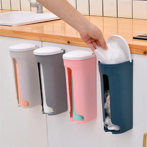 Multifunctional Wall Mounted Grocery Garbage Trash Bag Dispenser  /KC22-286