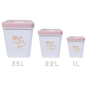 Kitchen Plastic Vintage Storage Set ( 3 Pcs) /8682723904432